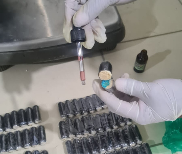 Antinarcóticos aprehende a dos mujeres que traficaban cocaína a Chile 