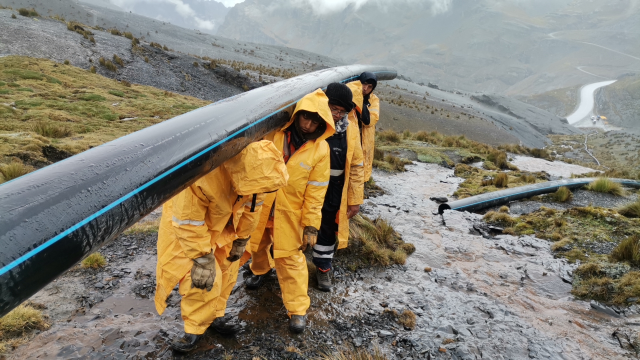 Lluvias elevan al 42% el caudal de agua en las represas de La Paz y El Alto