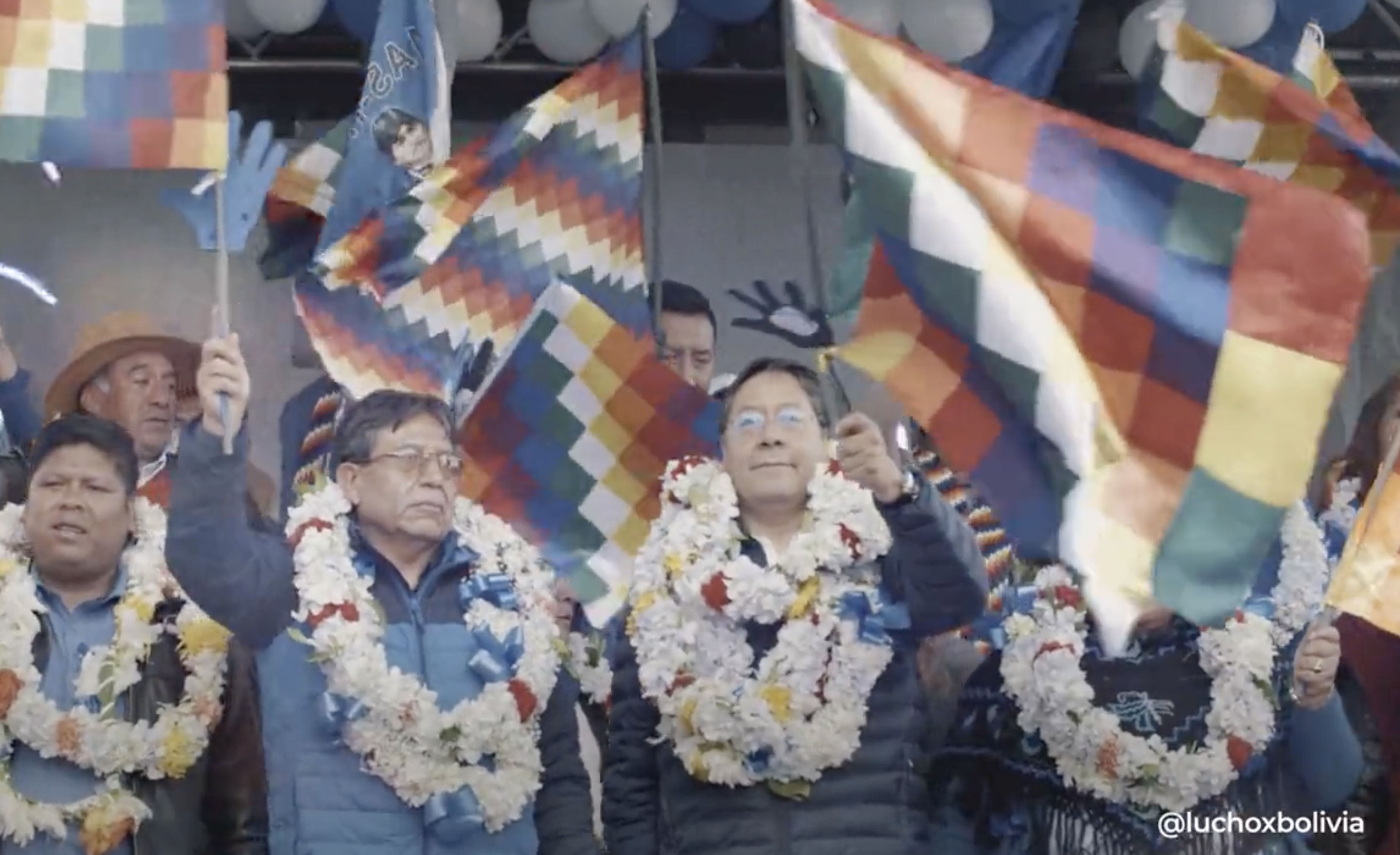 Arce recuerda el inicio de la campaña electoral de 2020 del MAS que lo llevó a la Presidencia