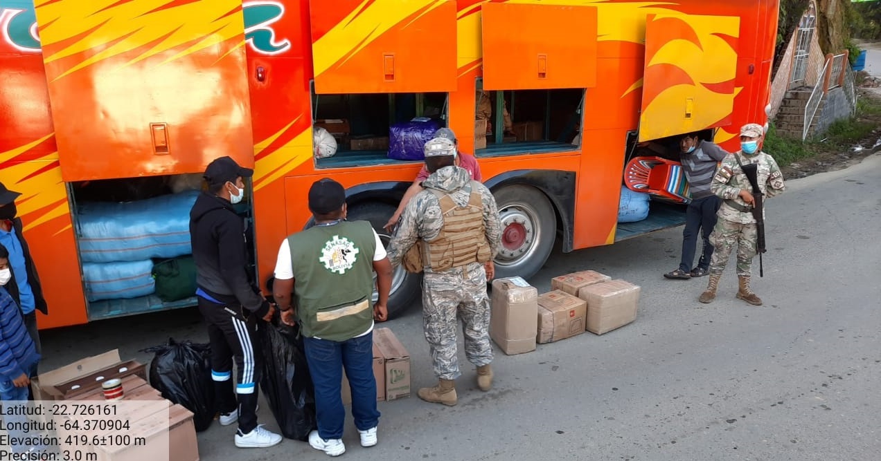 Empresas de transporte y chóferes que incurran en contrabando serán sancionados por la ATT