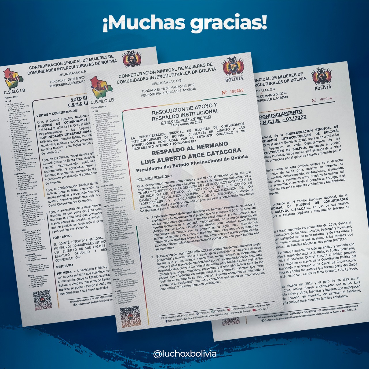 Presidente afirma que las mujeres son el pilar de la Revolución Democrática y Cultural