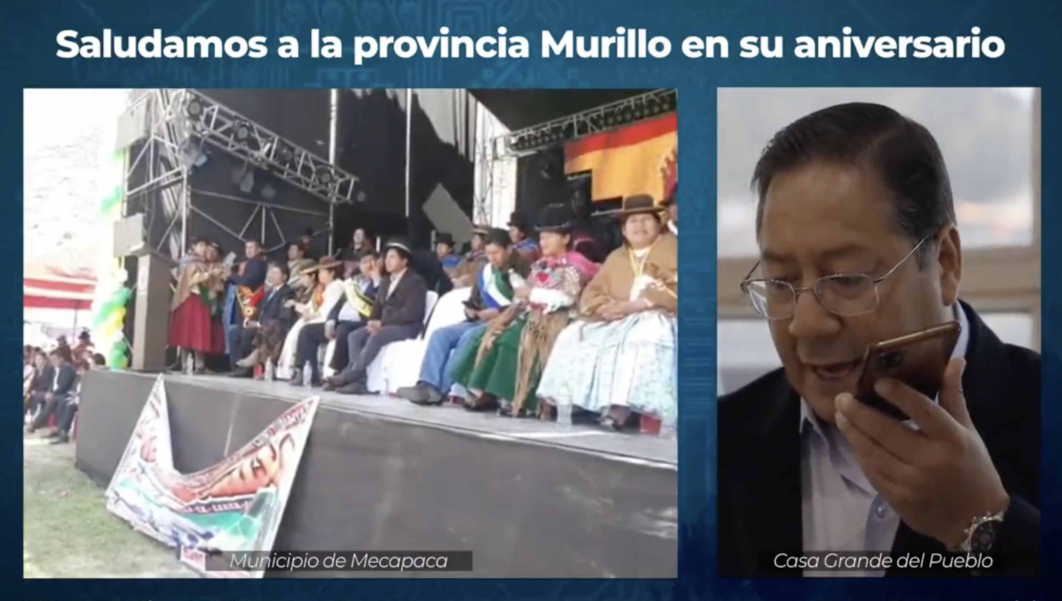 Presidente destaca potencial productivo de la provincia Murillo 