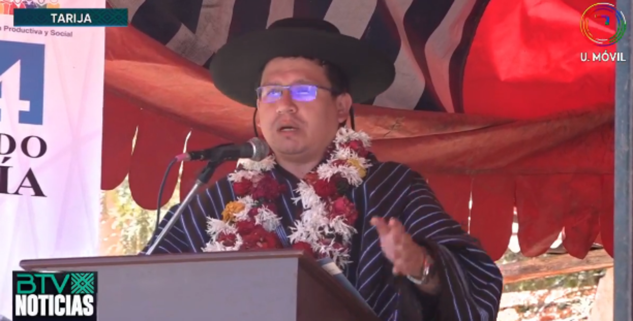 Gobierno compromete Bs 15,4 millones para enlosetados en municipios de Tarija y Chuquisaca