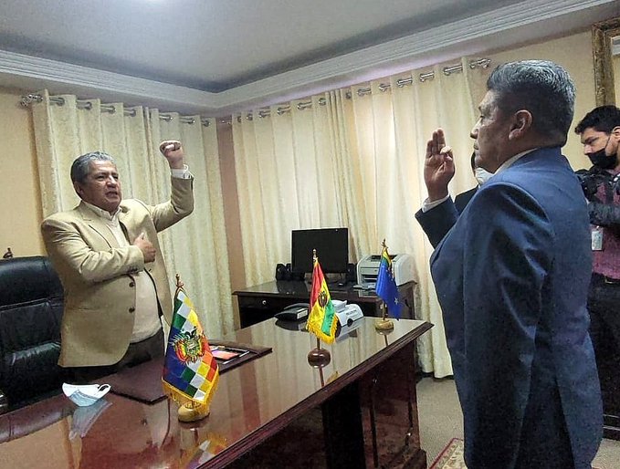 Posesionan a Augusto García como nuevo viceministro de Defensa y Cooperación al Desarrollo Integral