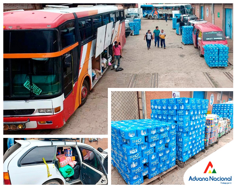 Aduana incauta mercadería de contrabando por Bs 68,9 millones en lo que va del 2023