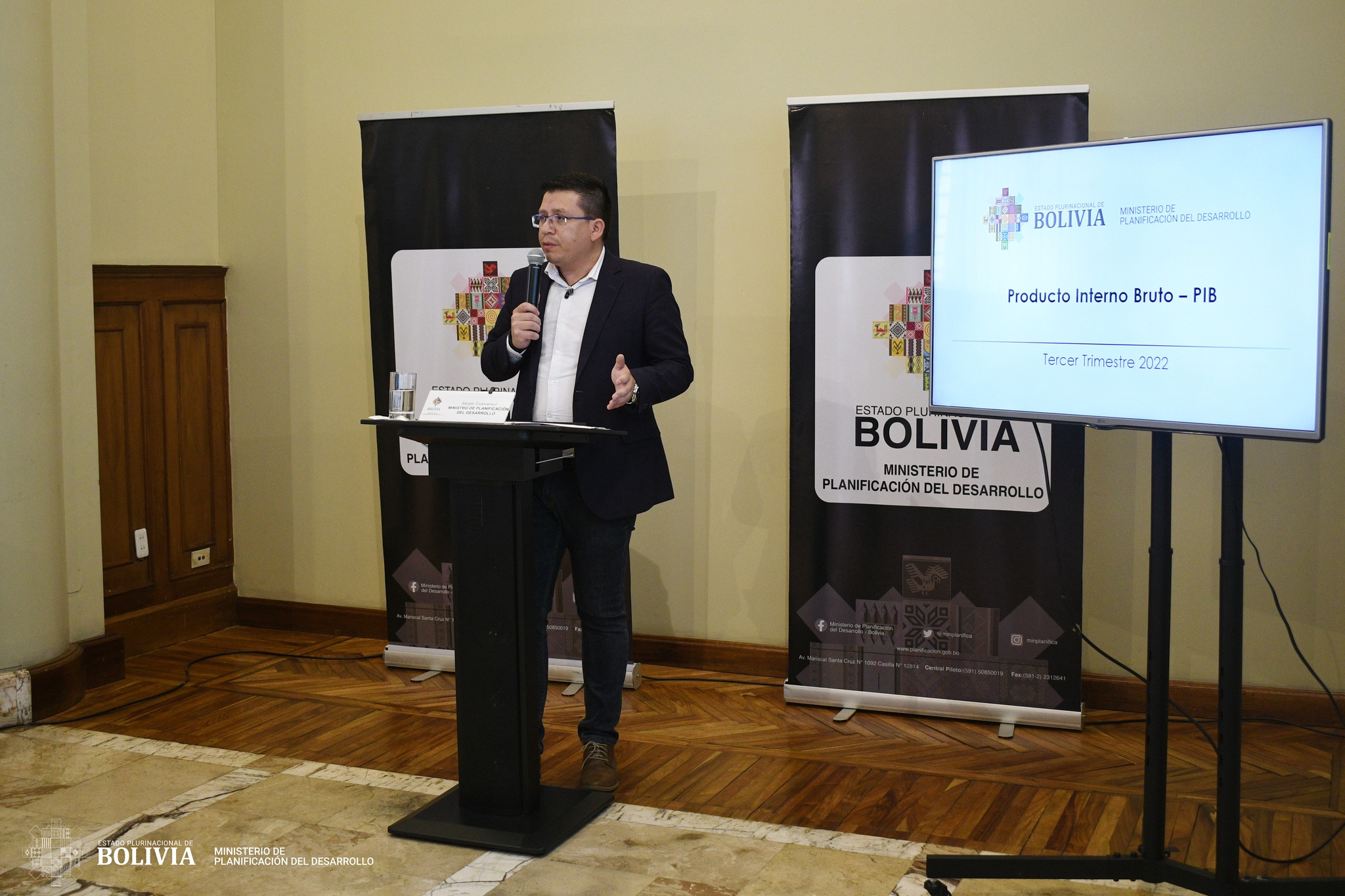 Cusicanqui: La economía boliviana se mantiene estable en un contexto internacional desfavorable