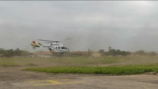 Defensa Civil sobrevuela municipios afectados por inundaciones en Santa Cruz 