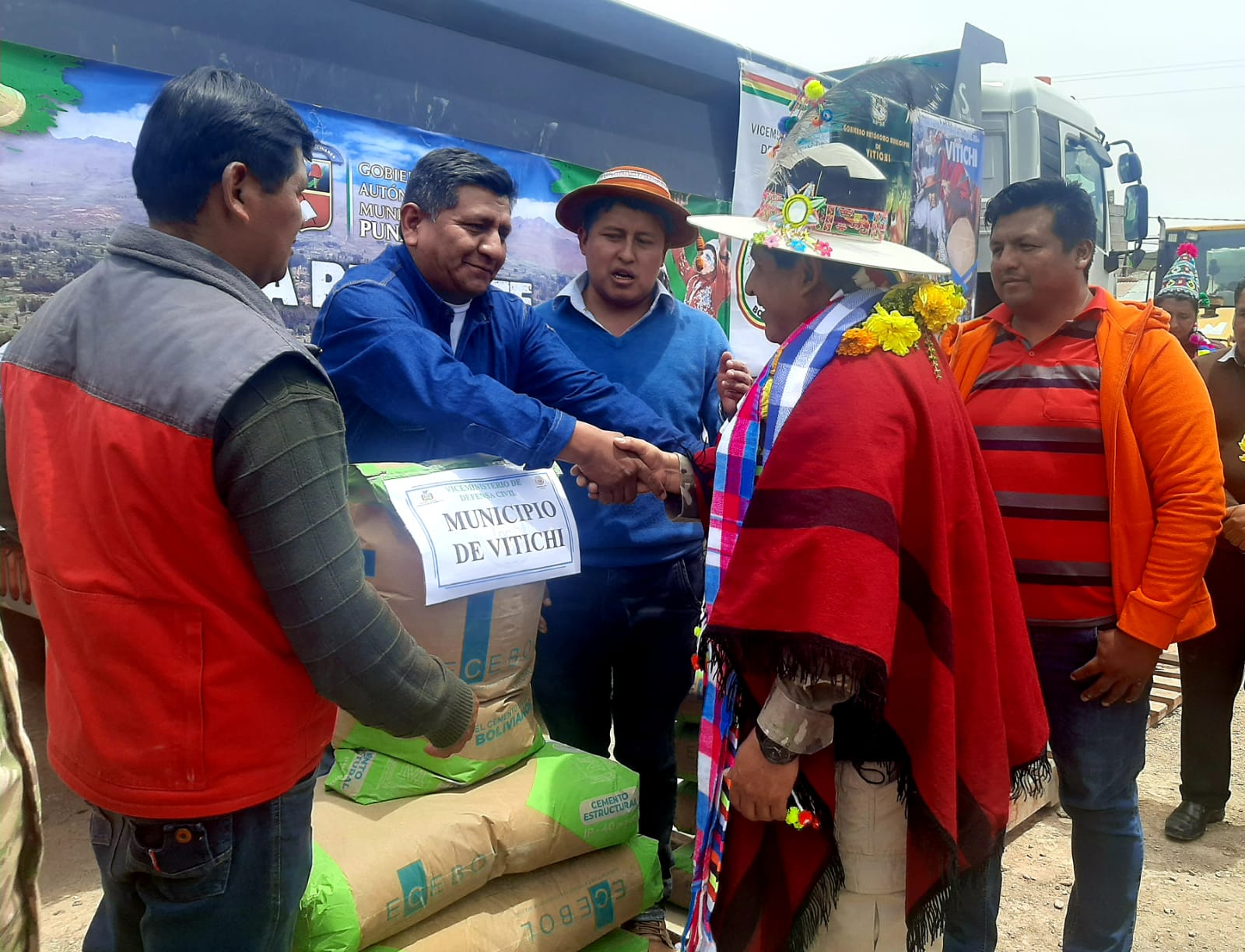 Más de 4.300 familias damnificadas recibieron ayuda humanitaria en Potosí