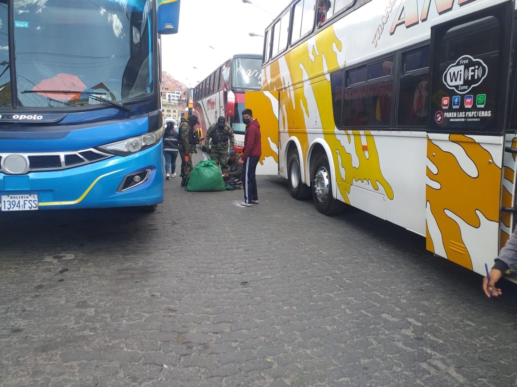 Fuerza antidroga secuestra más de 43 kilos de droga en La Paz