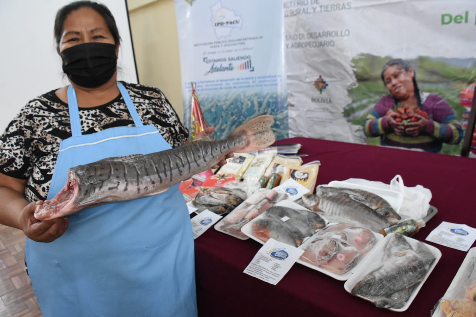 Ferias “Del campo a la olla” ofertan variedad de pescado, hortalizas y tubérculos en La Paz, Cochabamba y Santa Cruz