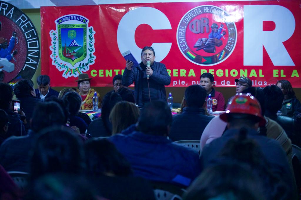 Vicepresidente inaugura Escuela de Líderes en El Alto y recuerda que el Proceso de Cambio es patrimonio del pueblo
