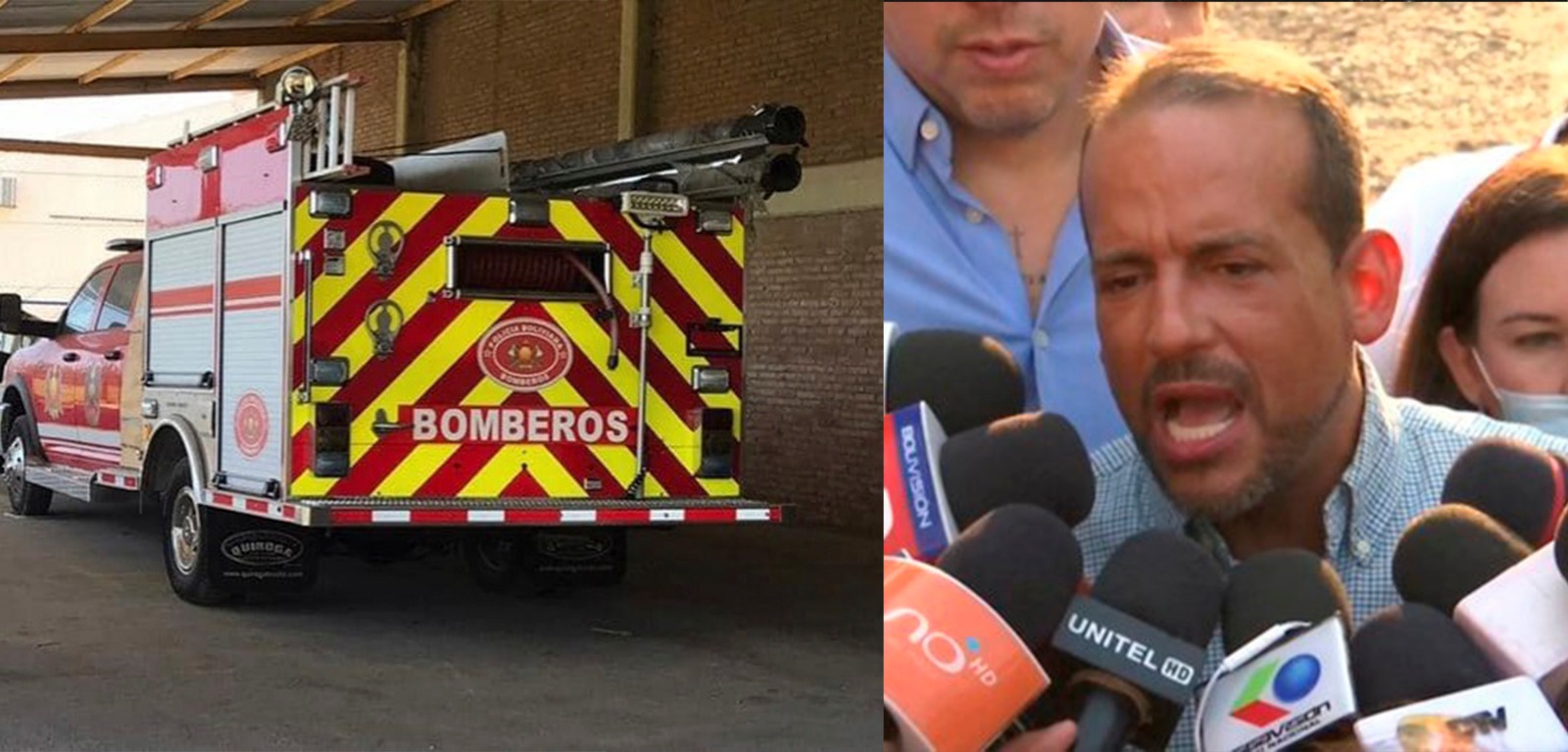 El 18 de abril será la cautelar de Camacho por la presunta compra irregular de un carro bombero