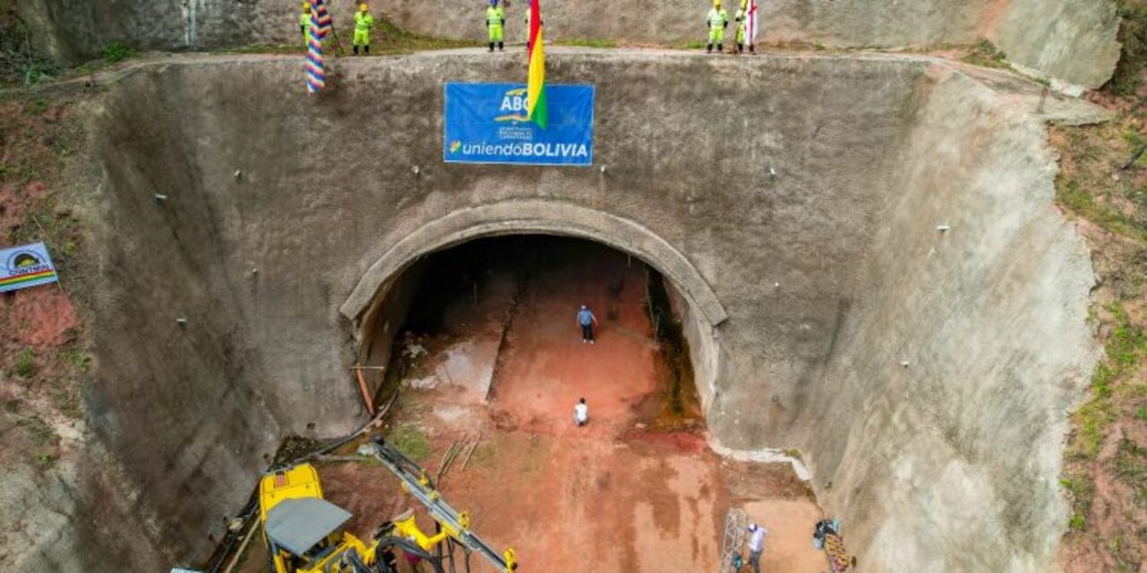 En agosto de 2024 se entregará el Túnel de Incahuasi y reducirás tiempo de viaje entre Chuquisaca y Santa Cruz