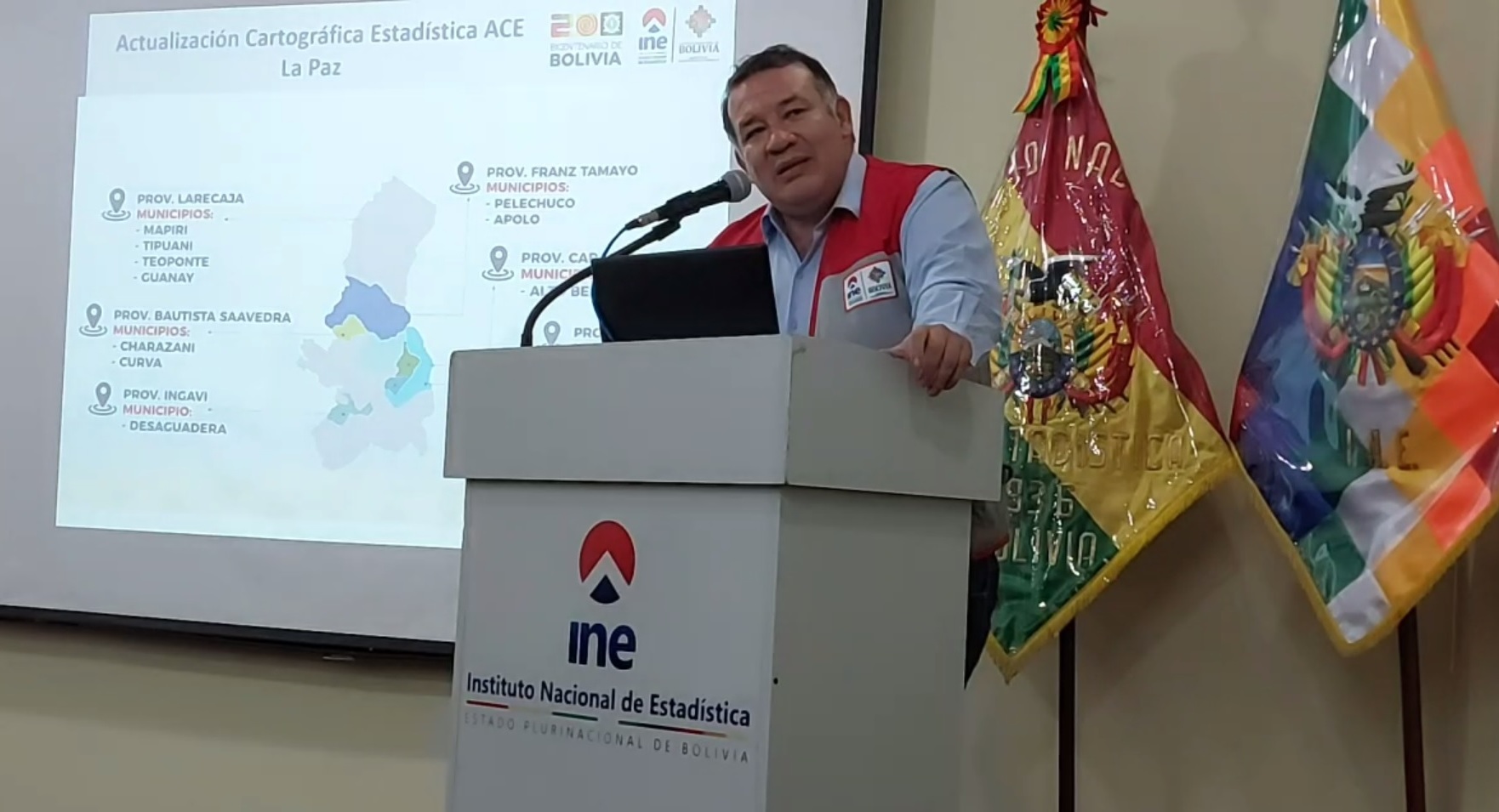 Censo 2024: Actualización Cartográfica llega al 90,4% de avance en Bolivia, en Potosí y Tarija acaba este mes