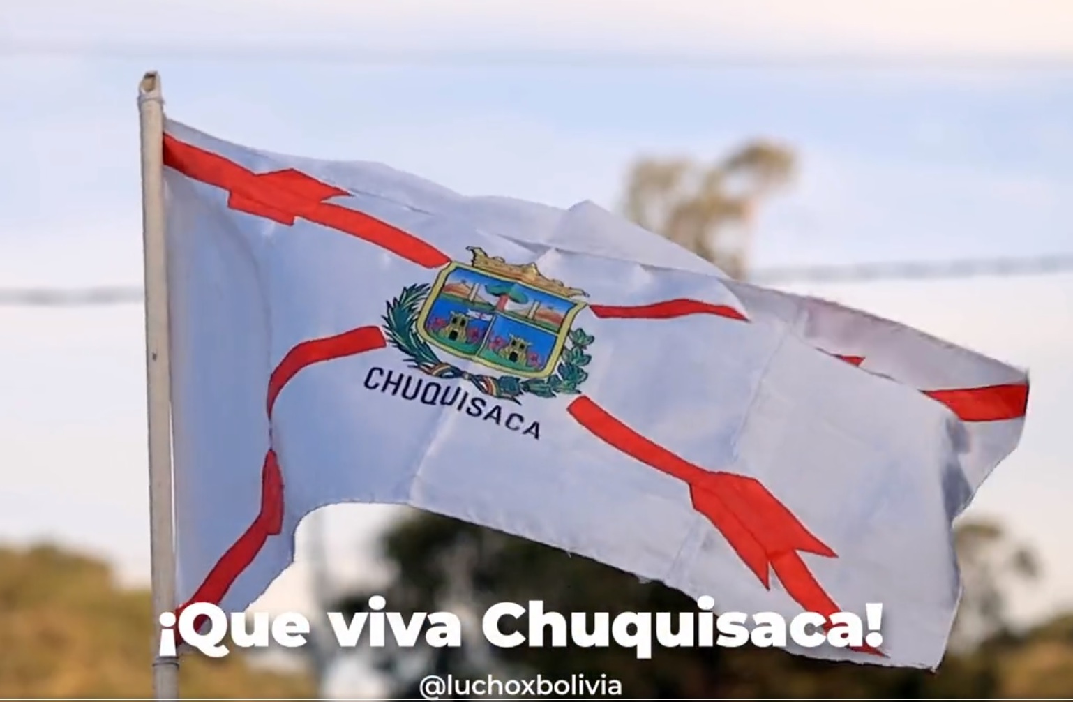 Presidente Arce rinde su homenaje por los 214 años de gesta libertaria del departamento de Chuquisaca