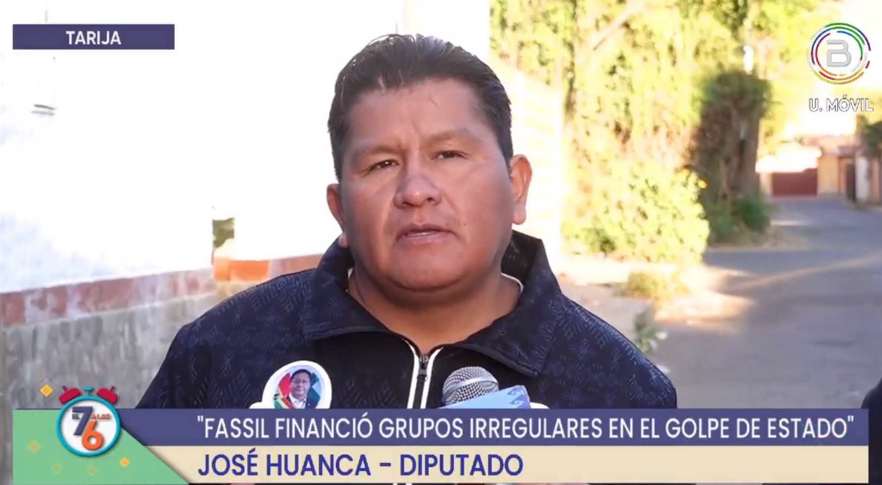 Diputado Huanca denuncia que Banco Fassil financió grupos irregulares para el Golpe de Estado de 2019