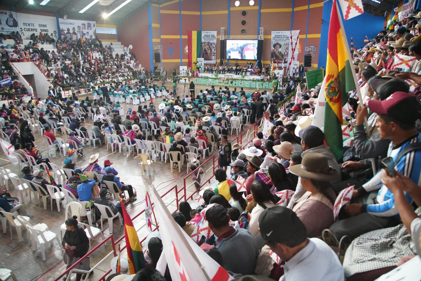 Chuquisaca alcanza el 94% de saneamiento y titulación de tierras
