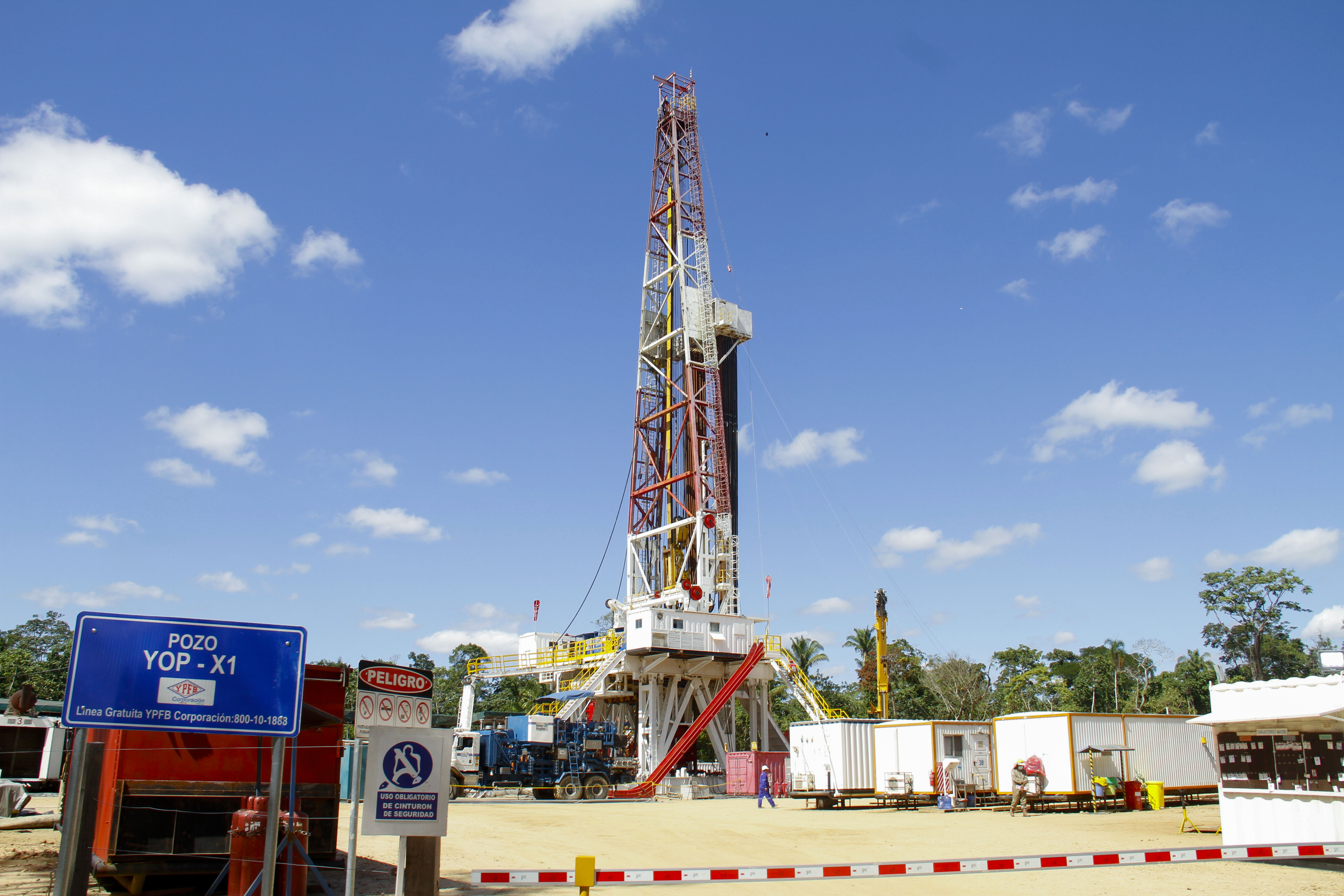 YPFB desarrollará nuevo campo hidrocarburífero tras el descubrimiento del pozo Yope-X1 