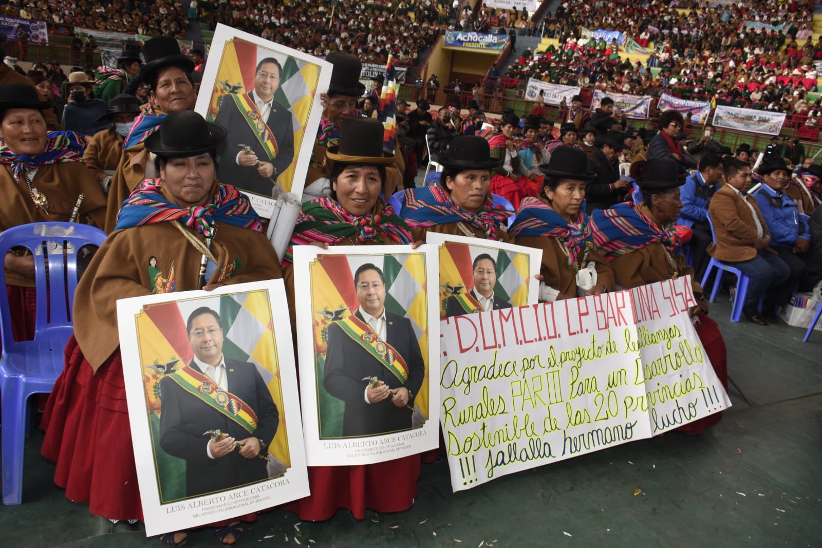 Choquehuanca asegura que el Gobierno se “esfuerza para no defraudar” al pueblo