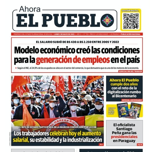 “Ahora El Pueblo” cumple dos años y se proyecta como un medio plural confiable hacia el Bicentenario