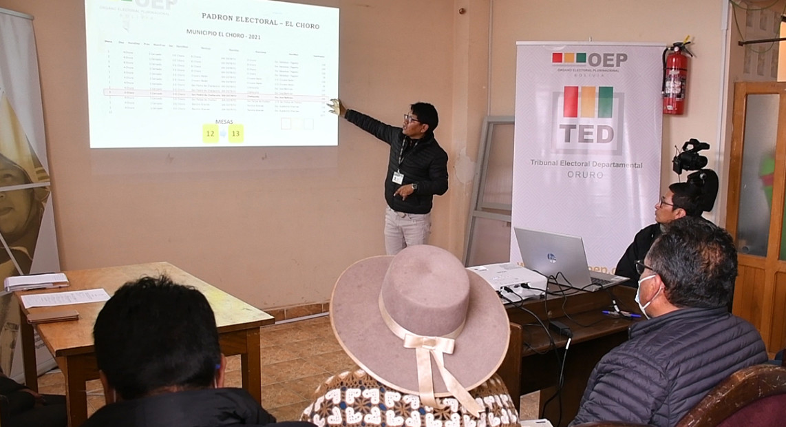 En el municipio de El Choro preparan referendo para validar carta orgánica tras 5 años de su declaratoria de constitucional