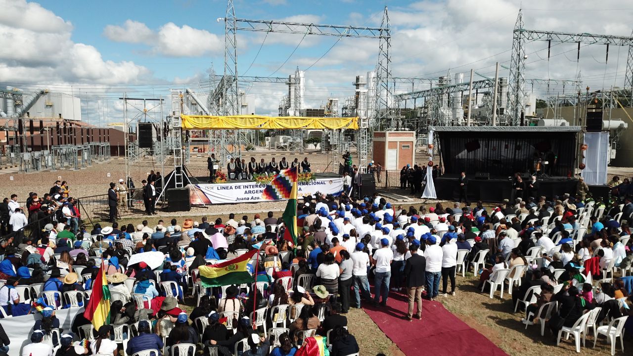 Construcción de la línea de interconexión eléctrica Bolivia – Argentina demandó una inversión de Bs 365,3 millones