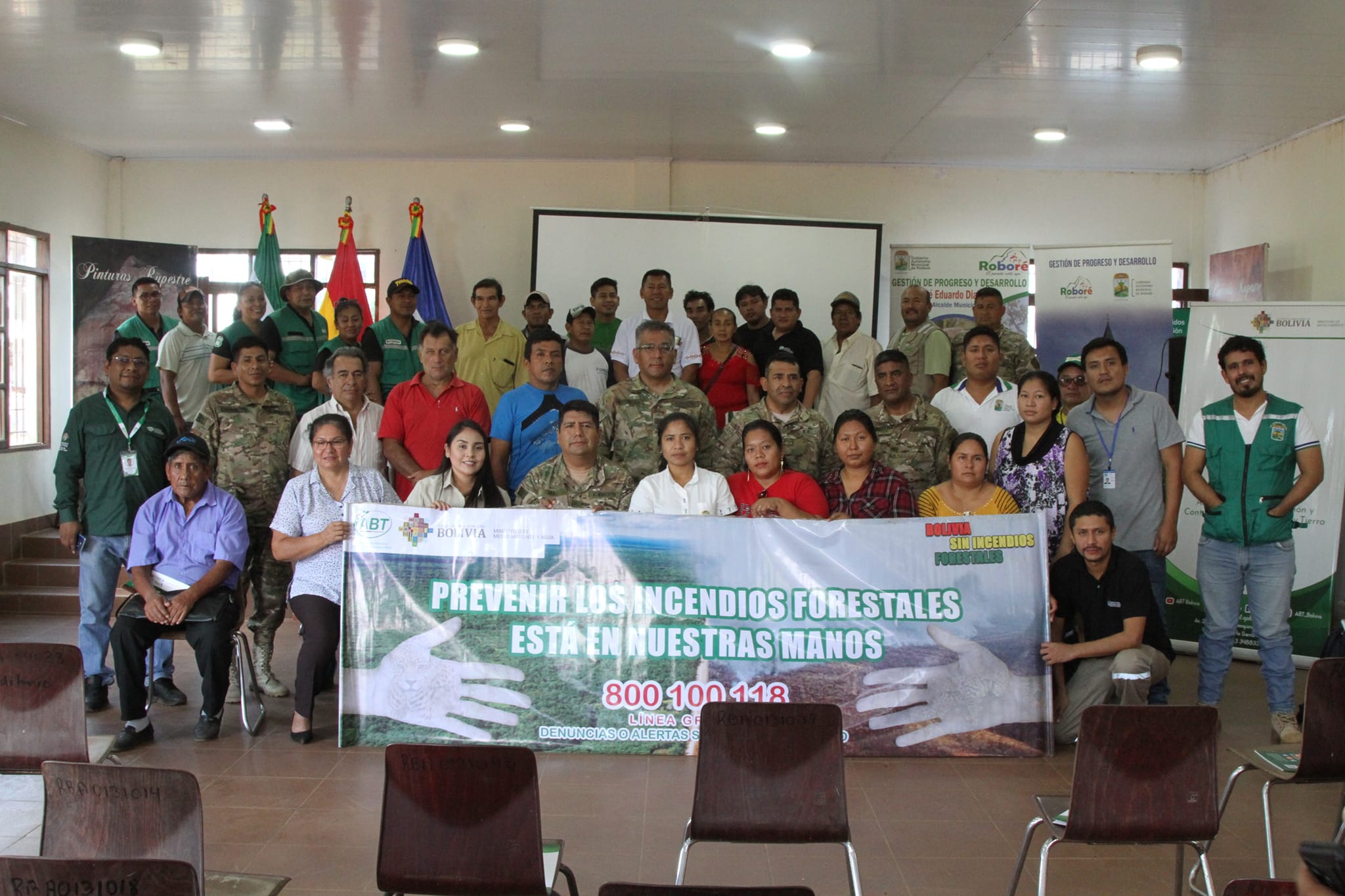 Caravana de prevención de incendios forestales recorrerá 11 municipios de la Chiquitania y Chaco cruceño 