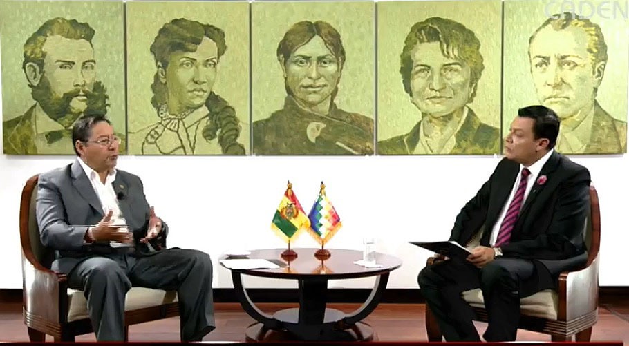 Presidente afirma que la economía boliviana crece, descarta devaluación de la moneda y garantiza baja inflación