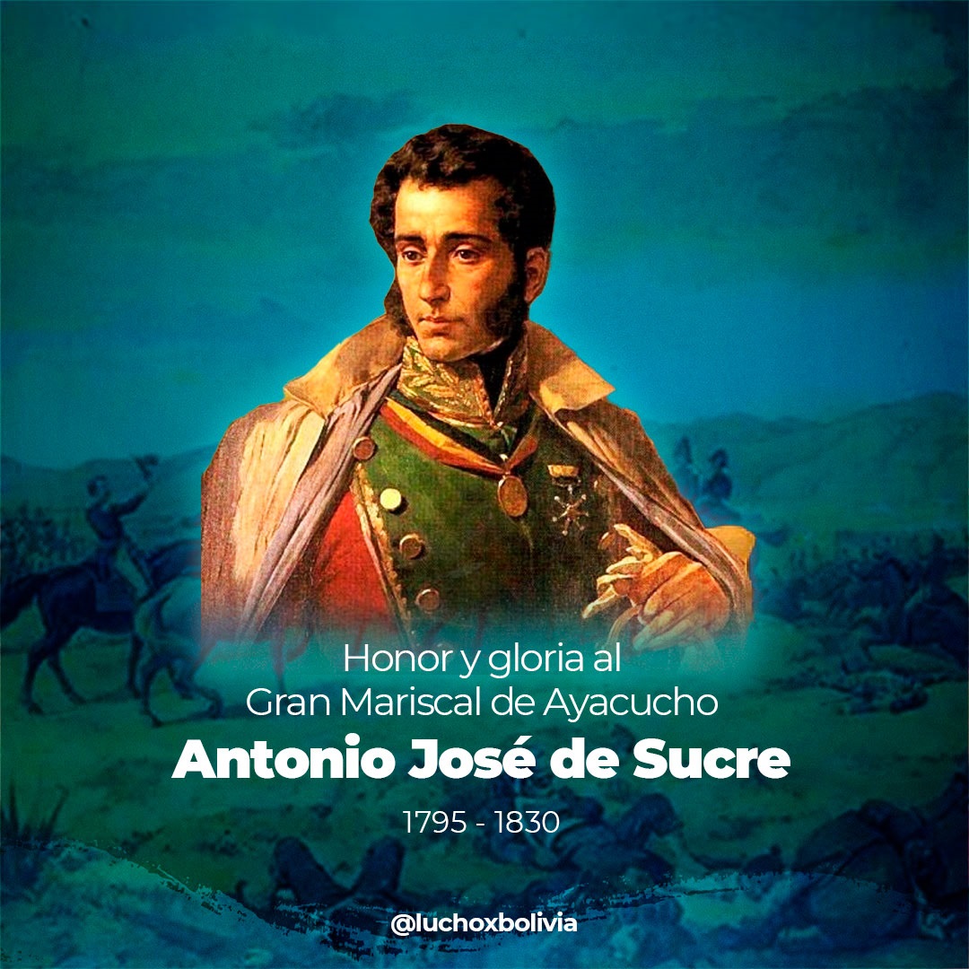 Presidente honra el legado de lucha del Mariscal Antonio José de Sucre
