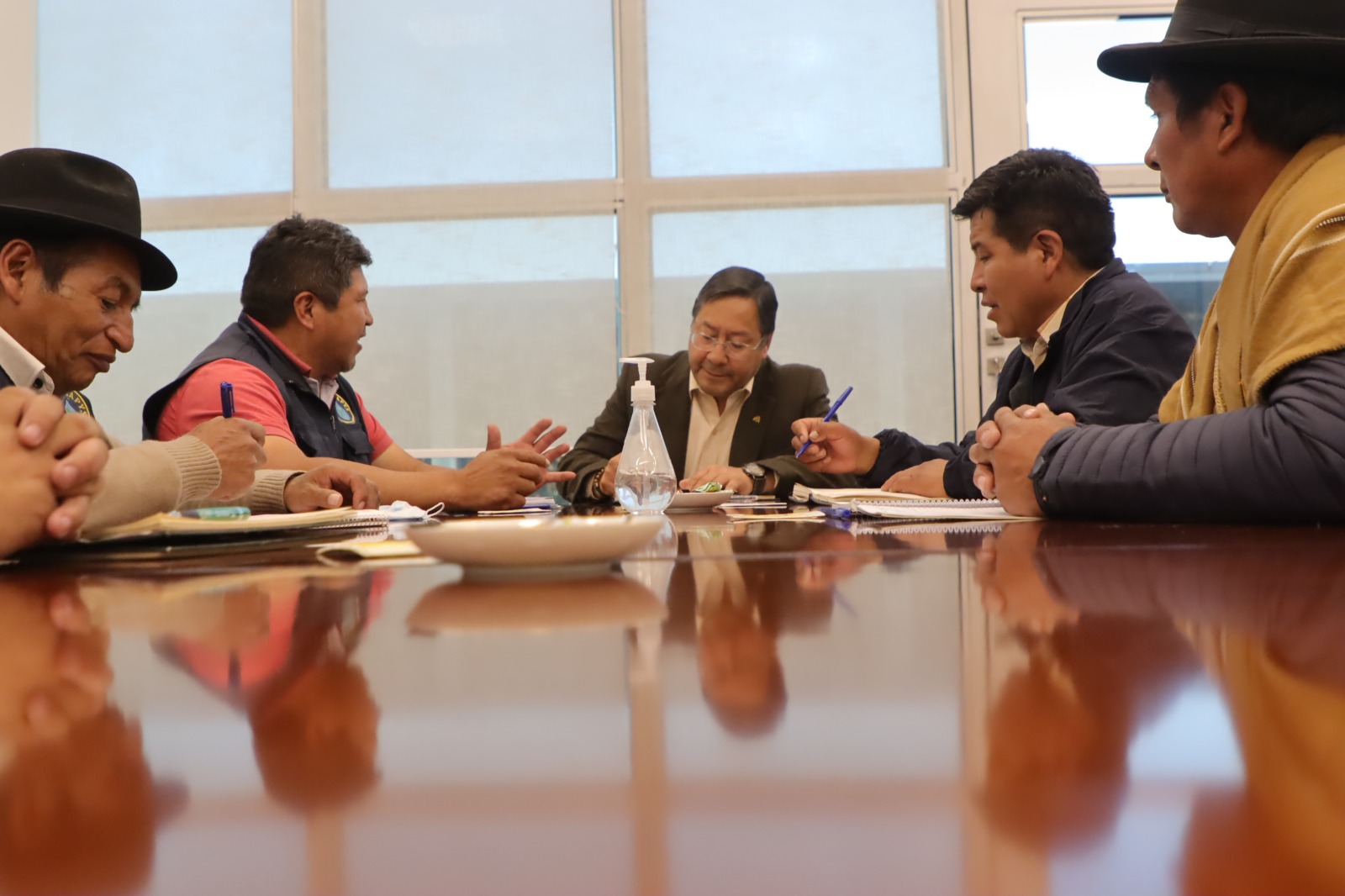 Arce asegura que se va consolidando la soberanía alimentaria