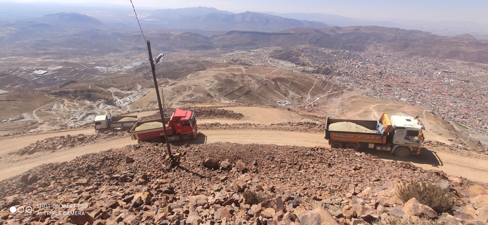 Trabajos de mitigación geológica en el Cerro Rico de Potosí avanzan en un 30%
