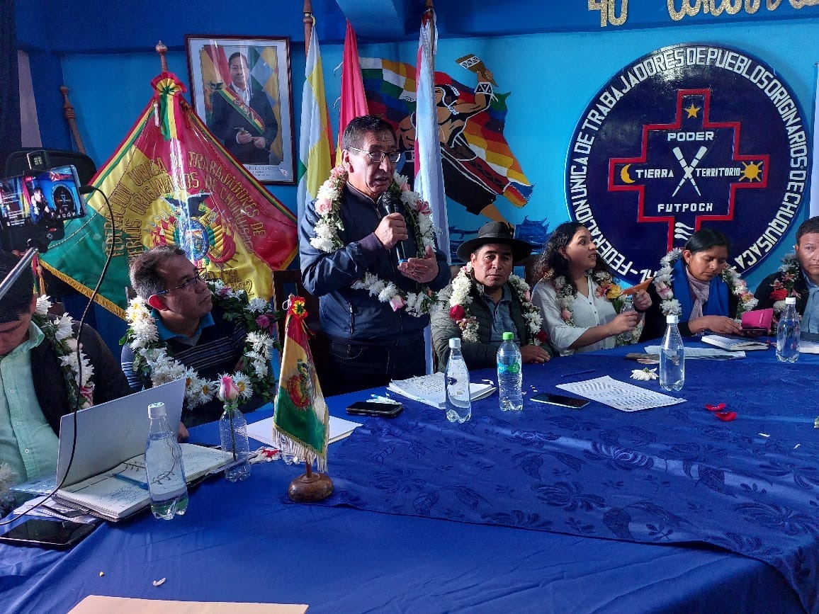 Gobierno ejecuta 70 proyectos en agua y sistemas de riego en Chuquisaca