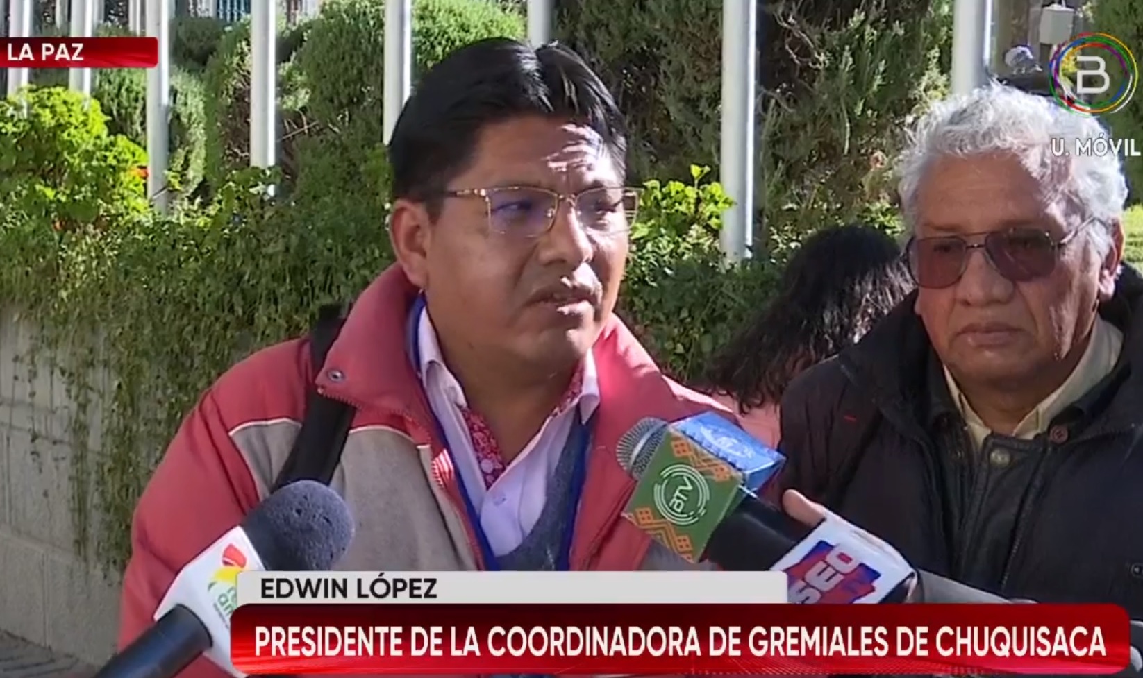 Gremiales de Chuquisaca respaldan al gobierno de Arce y rechazan posición del vicepresidente del MAS