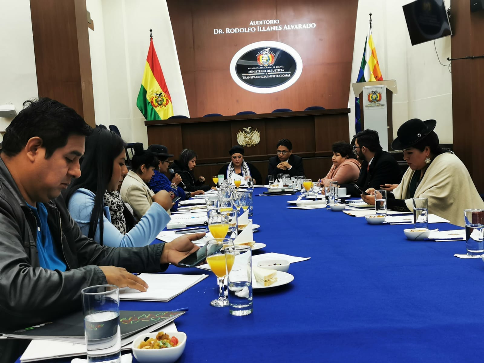 Justicia instala sesión del “Mecanismo de prevención” en La Paz, tras brutal agresión a asambleísta