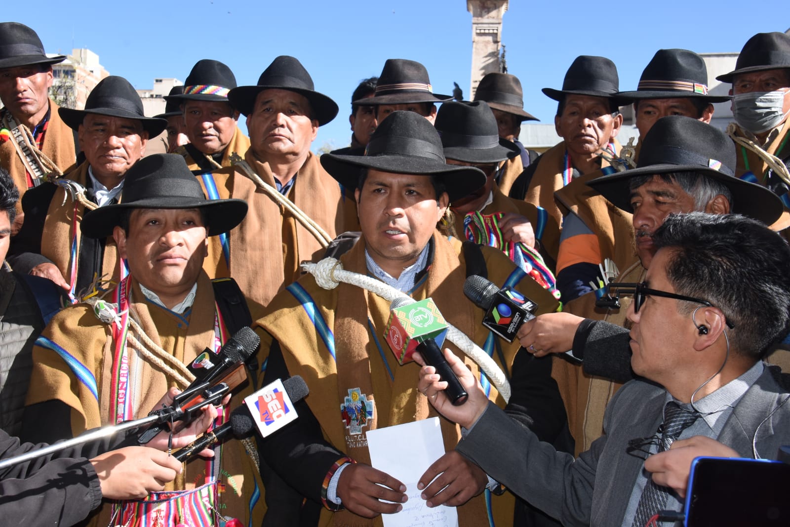 Organizaciones sociales de Larecaja ratifican su respaldo al Gobierno del presidente Luis Arce