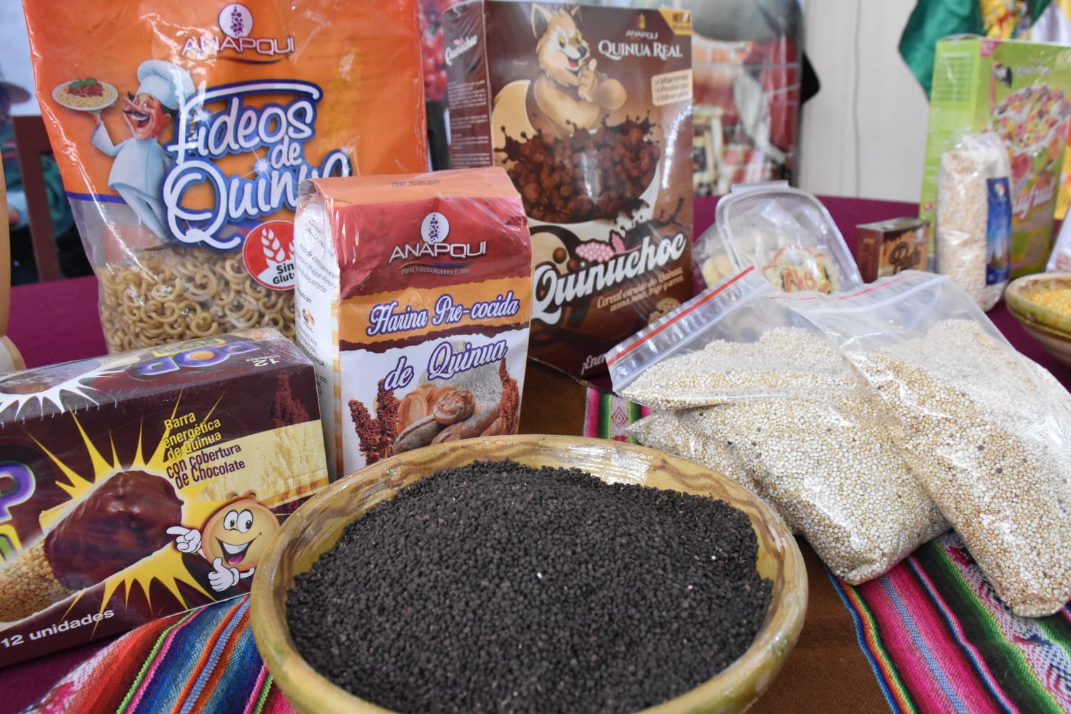 Bolivia tiene 28 variedades de quinua cultivable para el consumo interno y la exportación