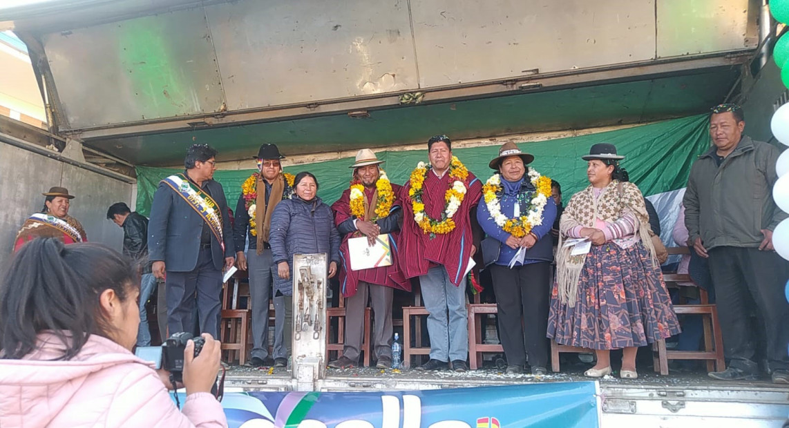 TED La Paz inaugura nuevo recinto electoral en Achocalla