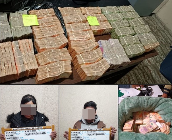 Investigan por legitimación de ganancias ilícitas a pareja que trasladaba cerca de $us 339.000 en Tarija