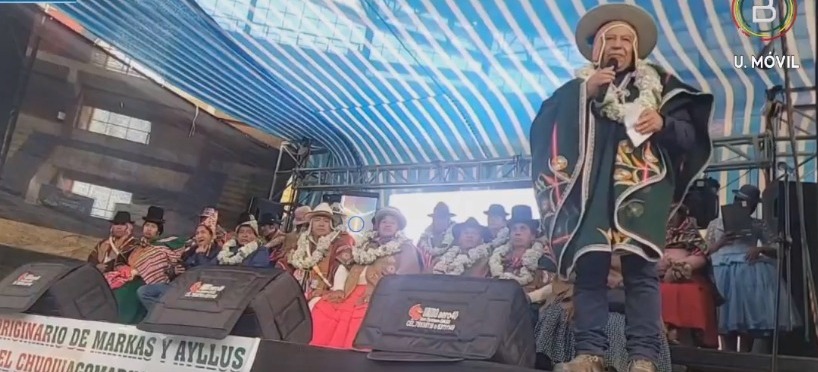 Choquehuanca asegura que se necesita de líderes capaces de desmontar la confrontación, el egoísmo y el odio