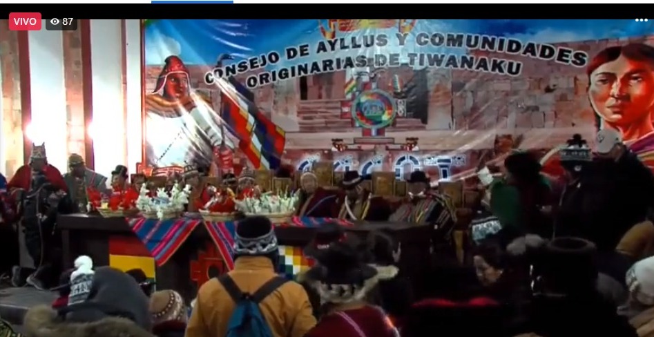 Arce participa en Tiwanaku de los actos por el Nuevo Año Andino Amazónico y del Chaco 5531