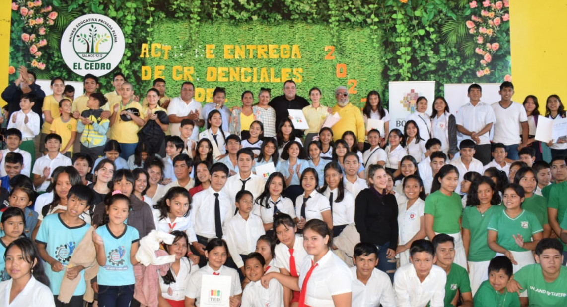 TED de Beni entrega credenciales a 45 gobiernos estudiantiles de Trinidad