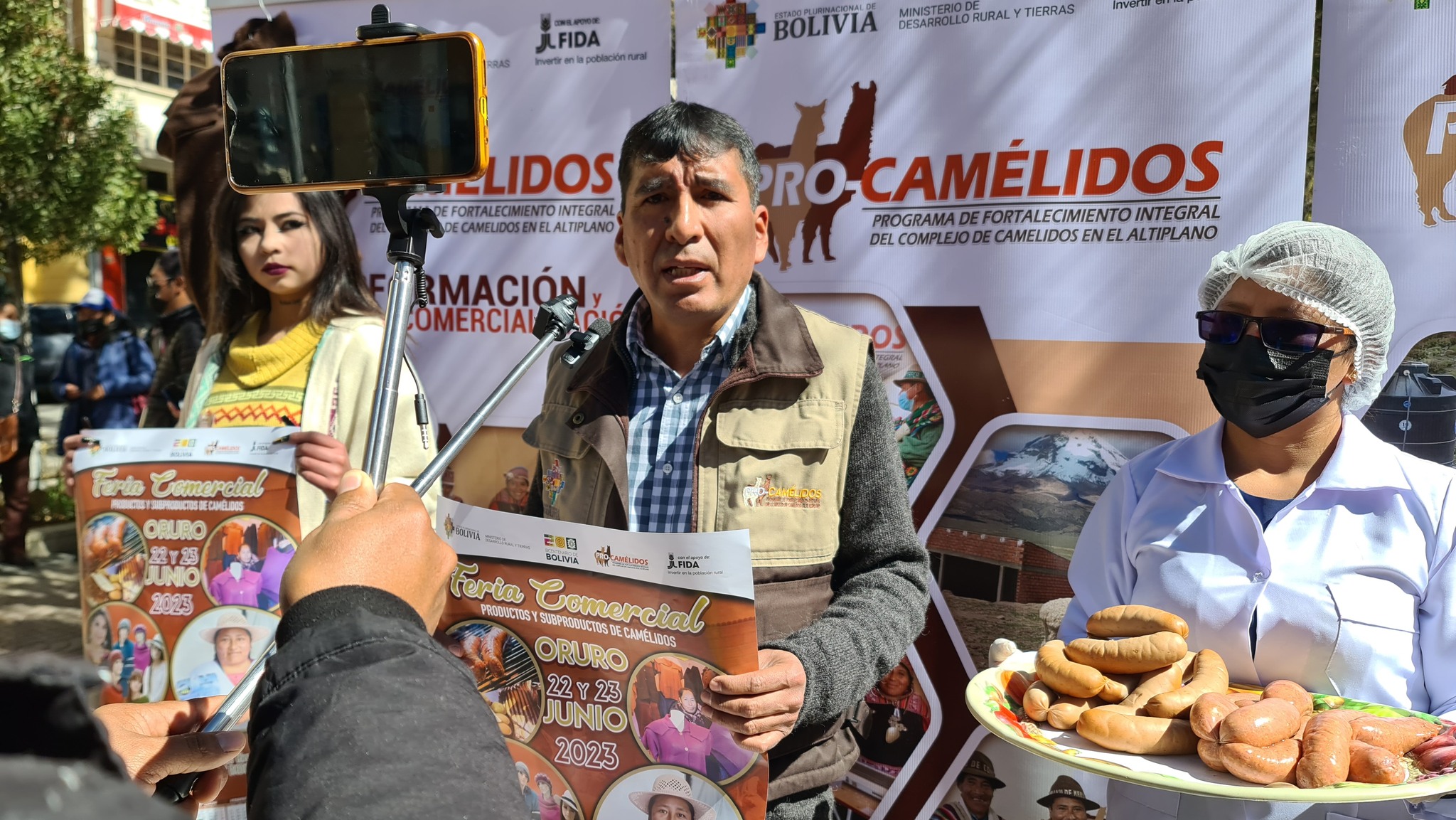 Oruro: Feria de productos camélidos ofrecerá chorizos parrilleros, salchichas y mortadelas de carne de llama 