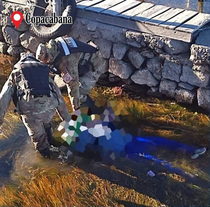 Recuperan cuerpo sin vida en la bahía de Copacabana