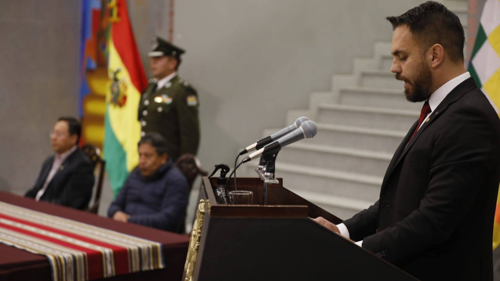 Del Castillo: “Le guste a quien le guste, el conductor de la revolución es el presidente Luis Arce”