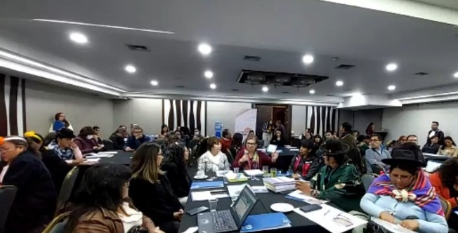 Encuentro internacional promueve el debate sobre la corresponsabilidad del cuidado en comunidades indígenas 