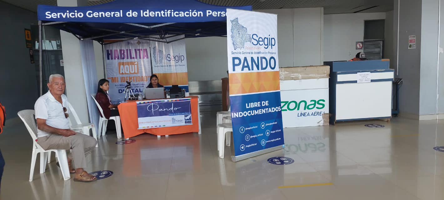 Segip activa campaña “Viaja con Identidad” en terminales aéreas y terrestres del país 