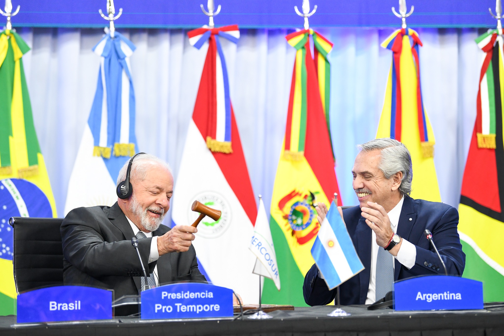 Lula da Silva se compromete a agilizar adhesión plena de Bolivia al Mercosur
