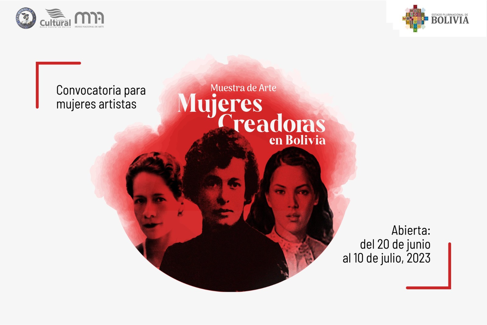 Convocatoria “Mujeres creadoras en Bolivia” del Museo de Arte recibirá propuestas hasta el 10 de julio