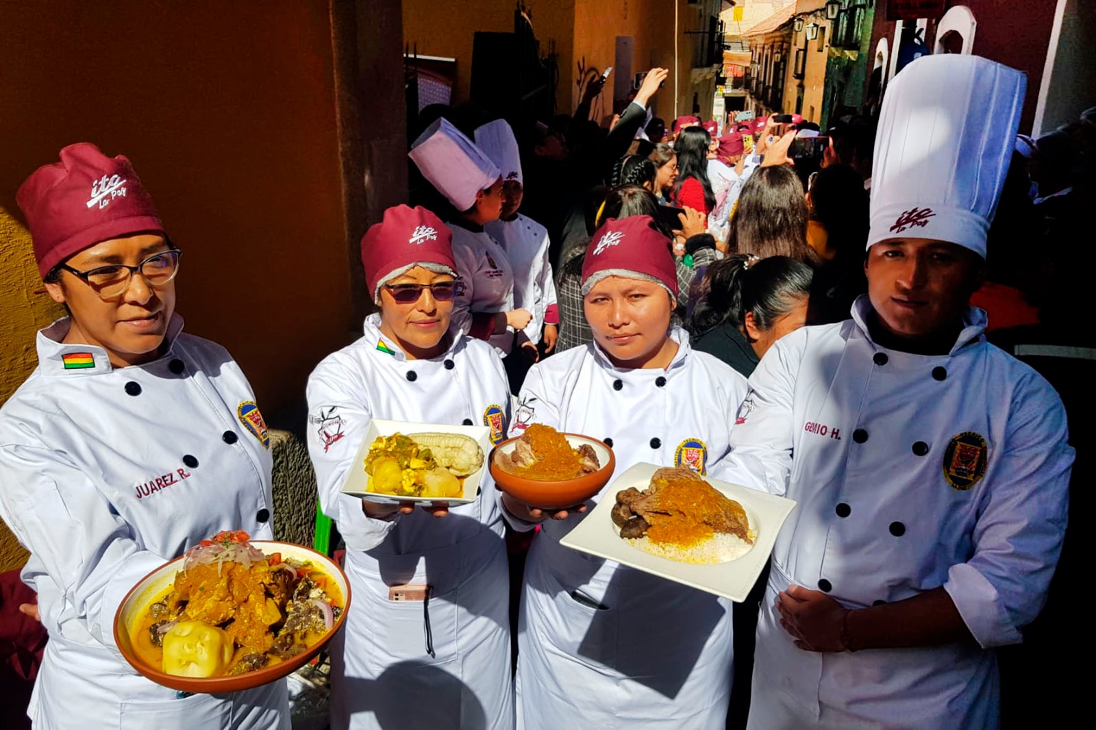 En la histórica calle Jaén de La Paz se podrá degustar de platos típicos paceños