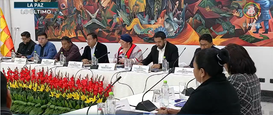 La 13ava sesión del Consejo Nacional de Autonomías. Captura.